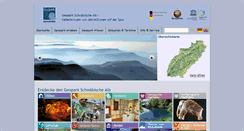Desktop Screenshot of geopark-alb.de